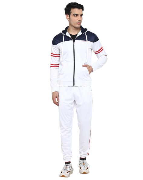 White jogging sale suit mens