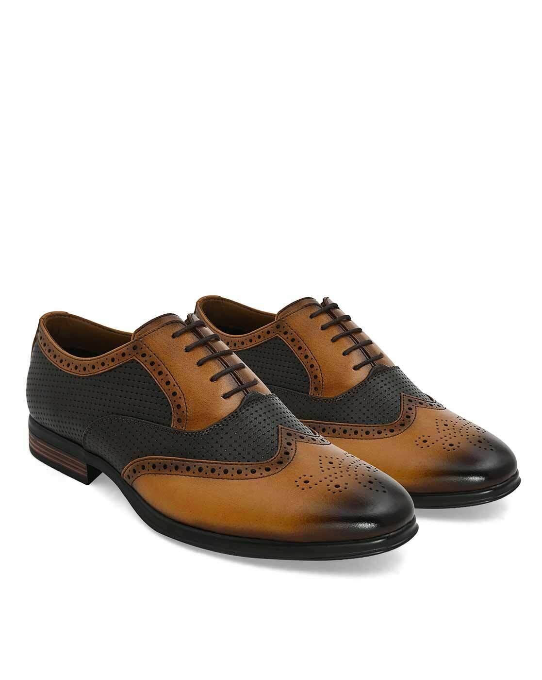 Buy Bronze Formal Shoes for Men by SAN 