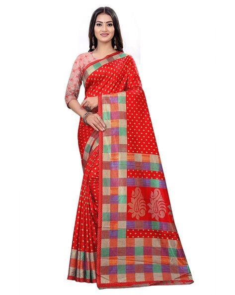 Fancy Synthetic Designer Sarees