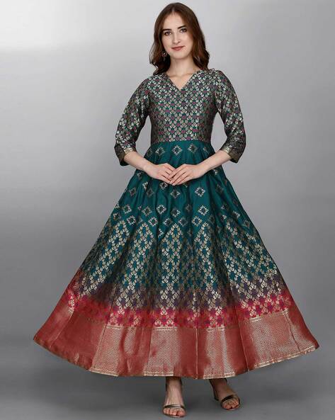 Anarkali material clearance online shopping