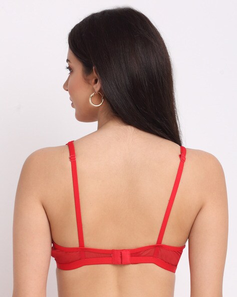 Endless Desire Red Lace Bralette