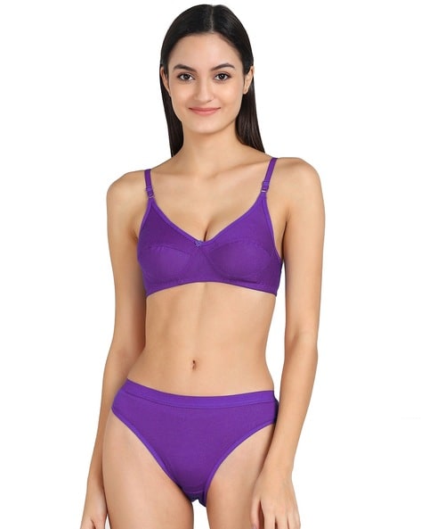 Buy Purple Lingerie Sets for Women by CUP'S-IN Online