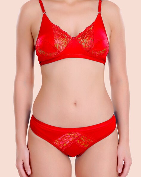 Buy Red Lingerie Sets for Women by AROUSY Online
