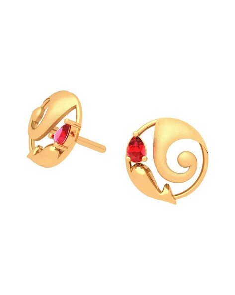 Buy Gold Earrings for Women by ASMITTA JEWELLERY Online | Ajio.com