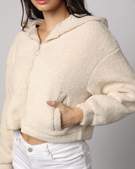 Ivory Teddy Bear Jacket