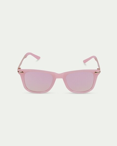 Buy Haute Sauce Women Black Lens Pink Wayfarer Sunglasses(HSSG1174) at  Amazon.in