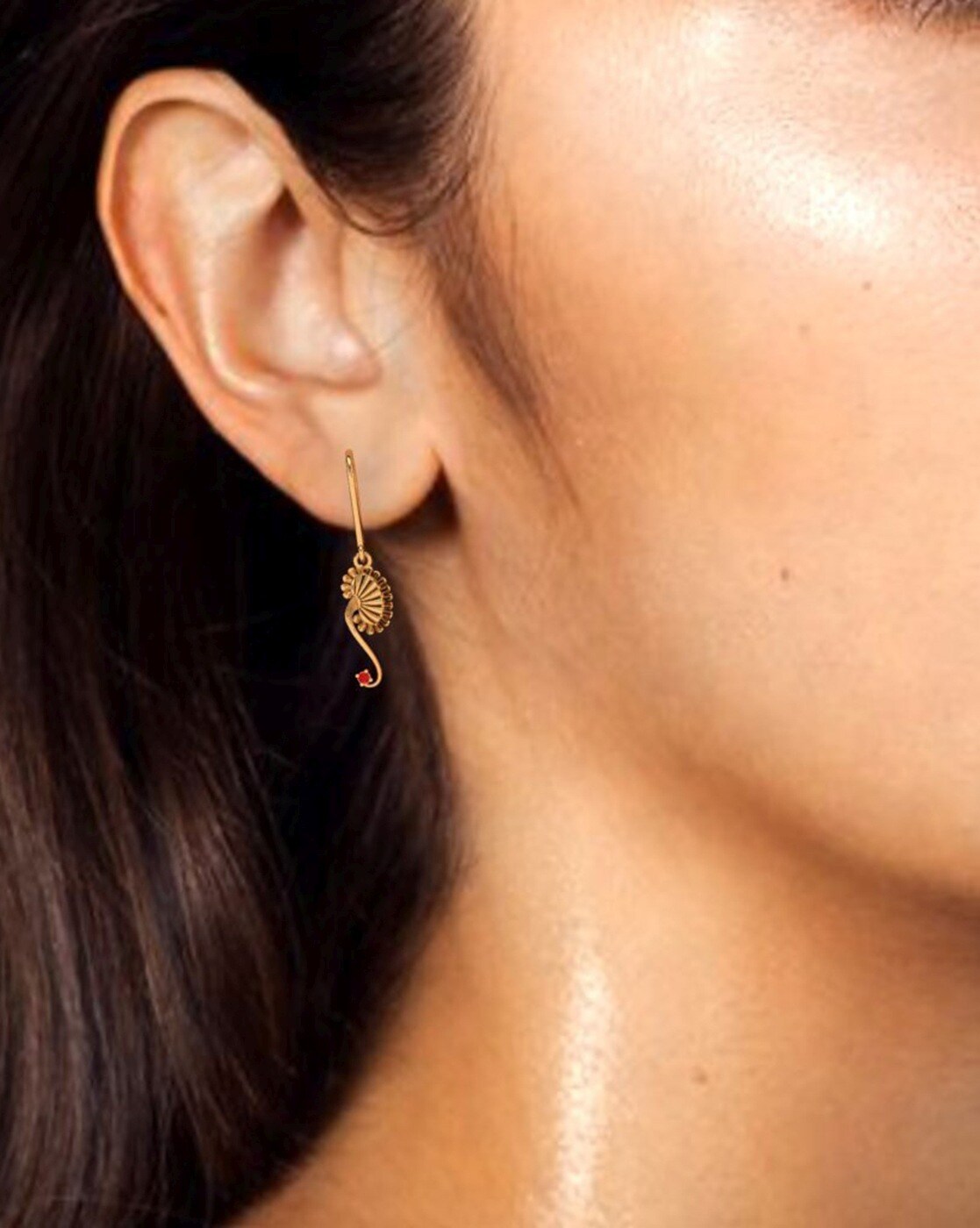 Daily Bear Gold Earring 18kt – Welcome to Rani Alankar