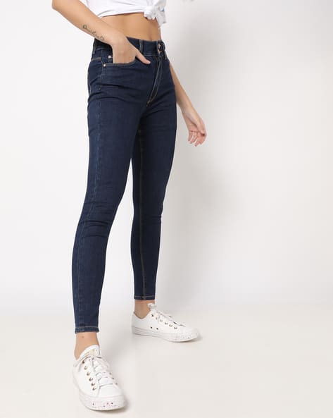 Lee Cooper Women Lightly Washed Slim Fit Jeans
