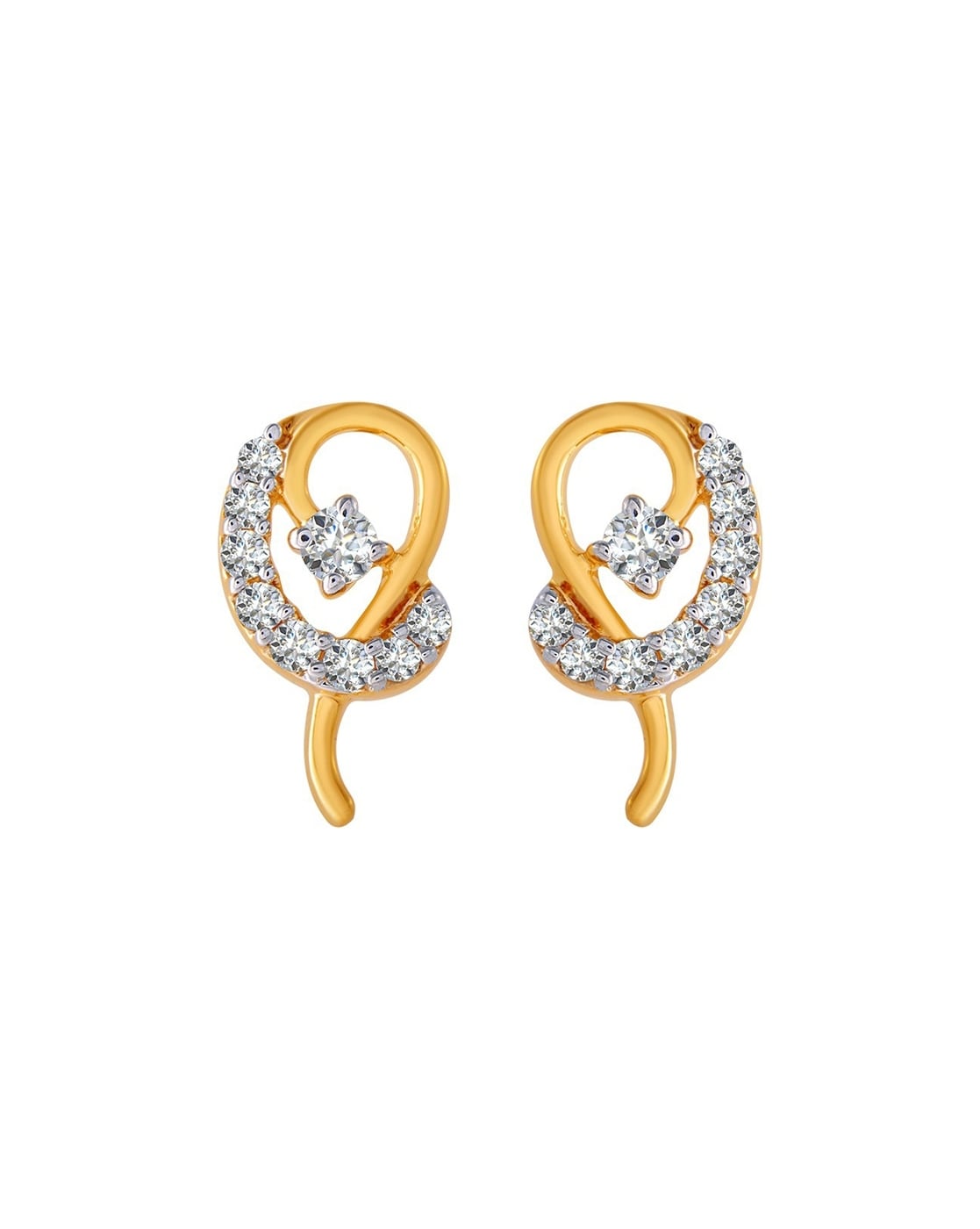 Tanishq 18 KT Yellow Gold Pearl Drop Earrings With R-Design at Rs  15825/piece | Yellow Gold Earring in Noida | ID: 20723976848