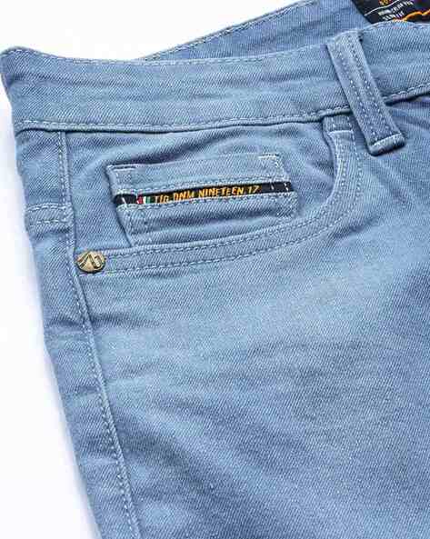 Nemlig Beundringsværdig vogn Buy Blue Jeans for Men by The Indian Garage Co Online | Ajio.com