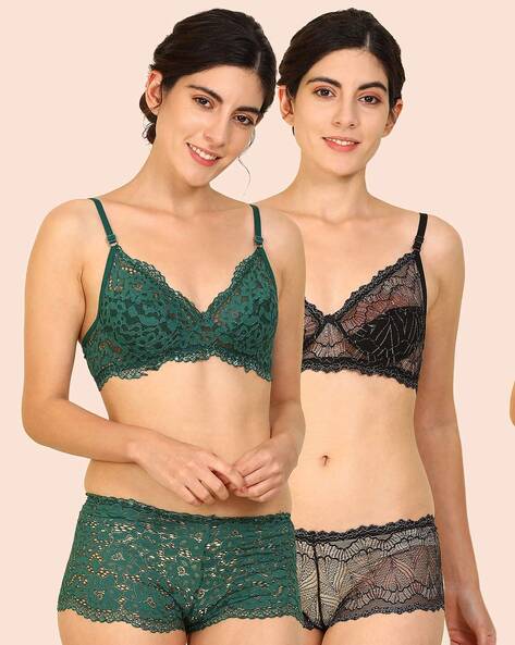 Buy Multicoloured Lingerie Sets for Women by AROUSY Online