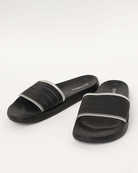 Buy BLACK Flip Flop Slippers for Men by Forca by Lifestyle