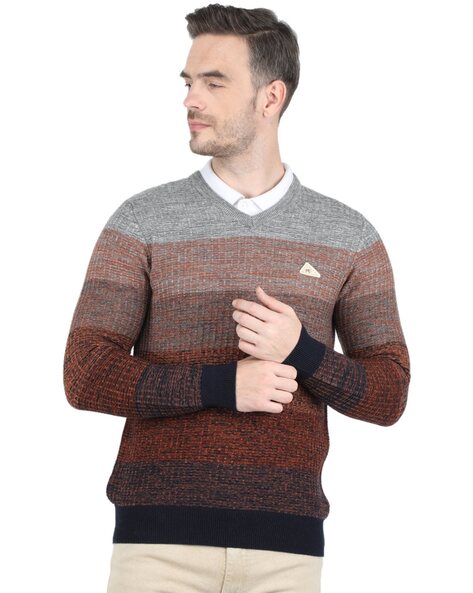 Buy Multicoloured Sweaters Cardigans for Men by MONTE CARLO