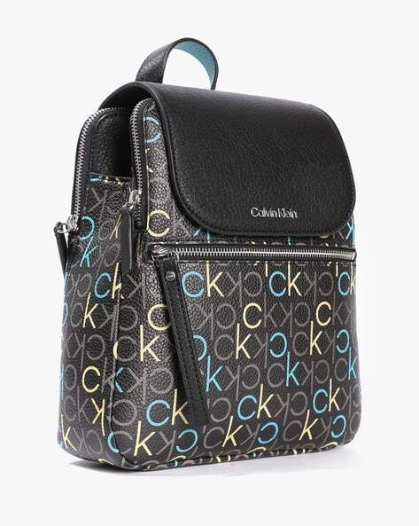 Amazon.com | Calvin Klein Estelle Novelty-Backpack, Black, One Size |  Casual Daypacks