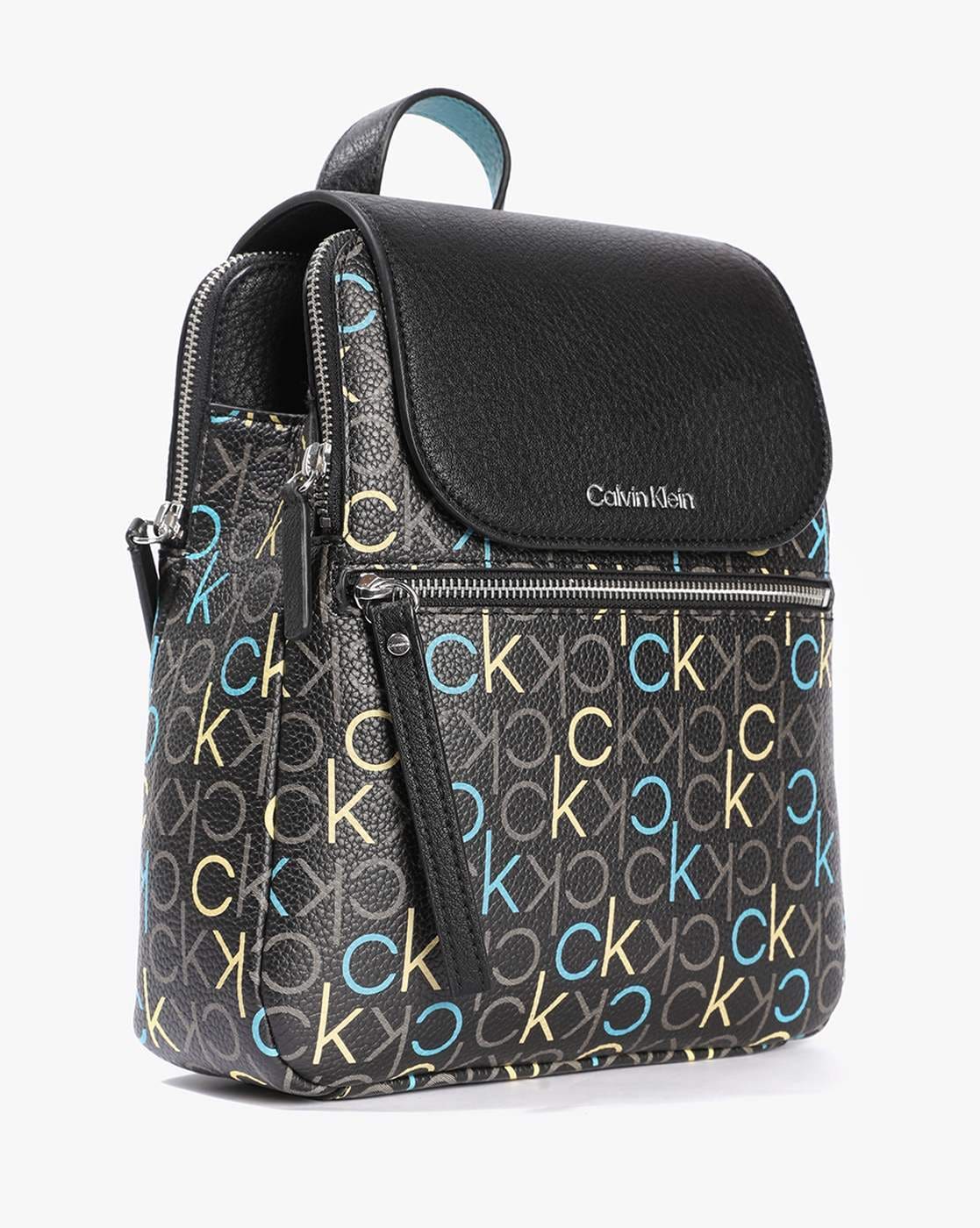 Calvin Klein Astatine Signature Patent Mini Backpack - Macy's