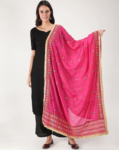 Indian Embroidery Dupatta Price in India
