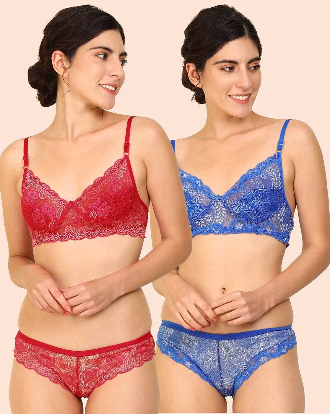 Buy Multicoloured Lingerie Sets for Women by AROUSY Online