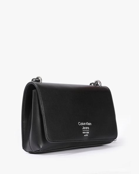 Handbag Calvin Klein Black in Polyester - 41159439