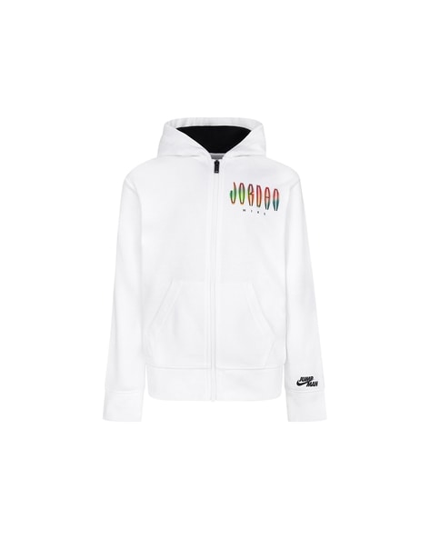 Air jordan white clearance hoodie