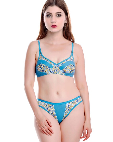 Buy Women's Bras Blue Lingerie Online