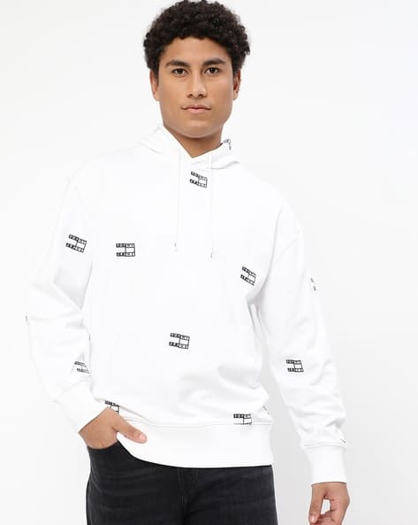 Buy White Sweatshirt Hoodies for Men by TOMMY HILFIGER Online