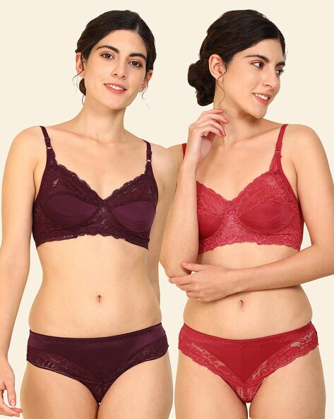 Buy Multicoloured Lingerie Sets for Women by AROUSY Online