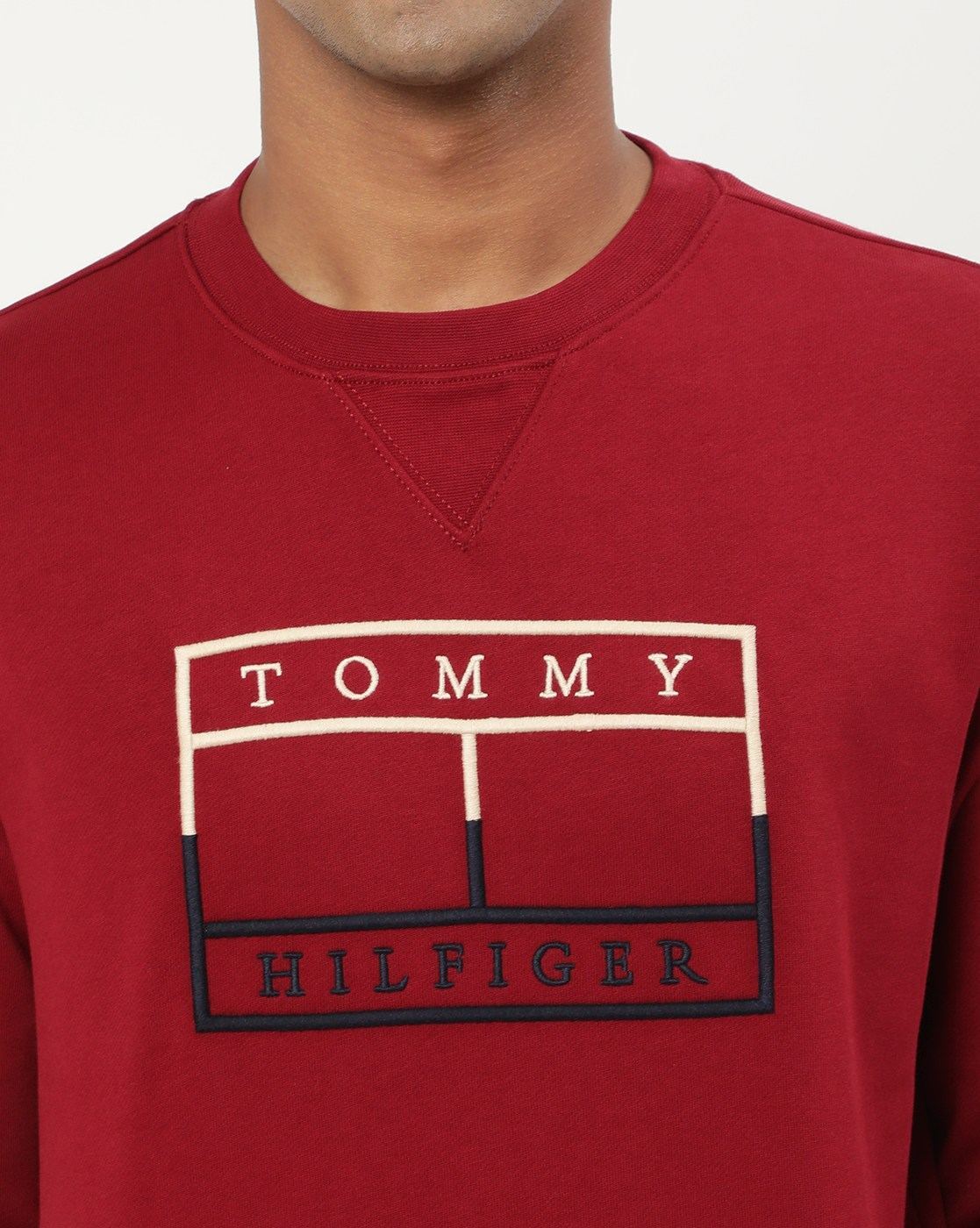 Tommy hilfiger flag online sweatshirt