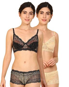 Women Seamless Bra Set at Rs 1845.15, Bra Panty Set