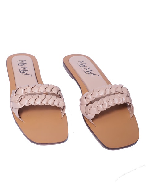 Buy Navy Flat Sandals for Women by TRASE Online | Ajio.com