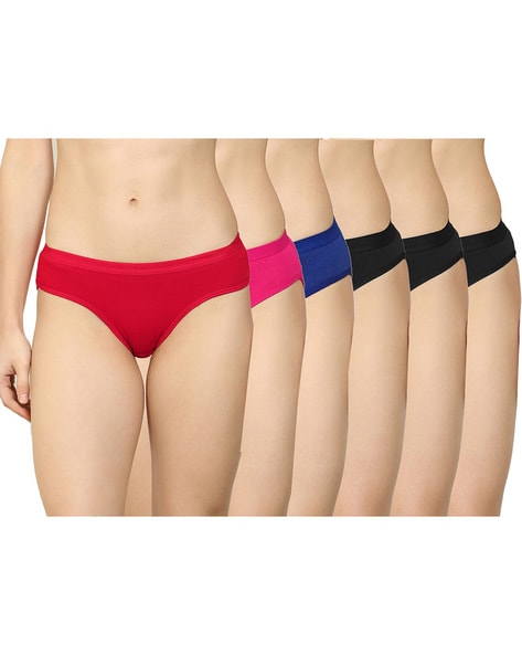 Pack of 6 Cotton Seamless Panties