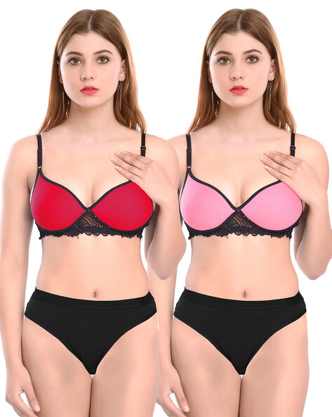 Bikini Lingerie Set - Buy Bikini Lingerie Set Online at Best Prices in  India