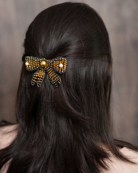 Buy Gold Hair Accessories for Girls by Choko Online 