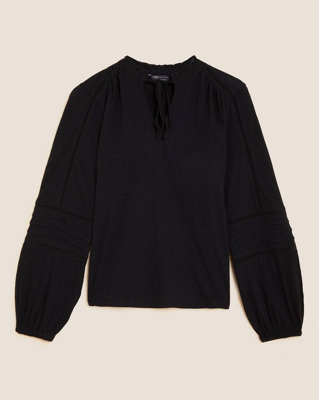 Buy Black Tops for Women by Marks u0026 Spencer Online | Ajio.com