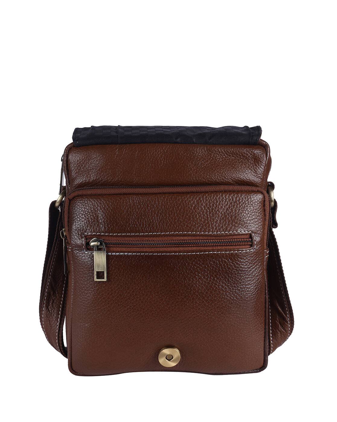 Buy Coffee Brown Fashion Bags for Men by Hileder Online