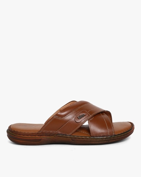 Buy Tan Brown Flip Flop & Slippers for Men by Lee Cooper Online | Ajio.com