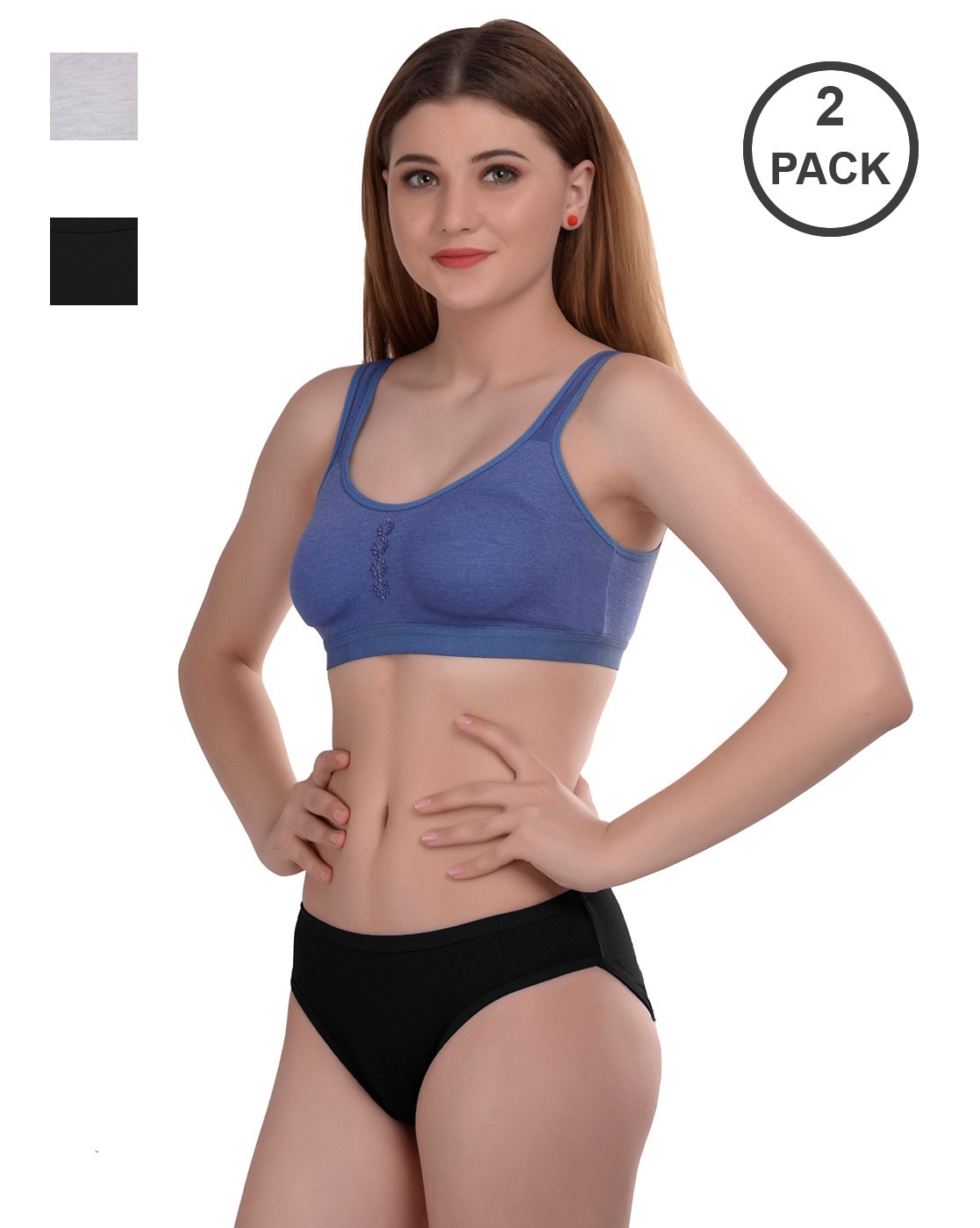 Buy Sports Bra Panty Set for Women, Gym Bra and Panty Set