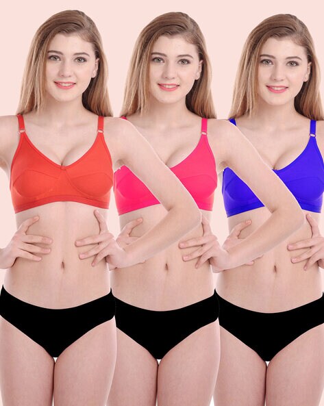 Buy Multicoloured Bras for Women by AROUSY Online