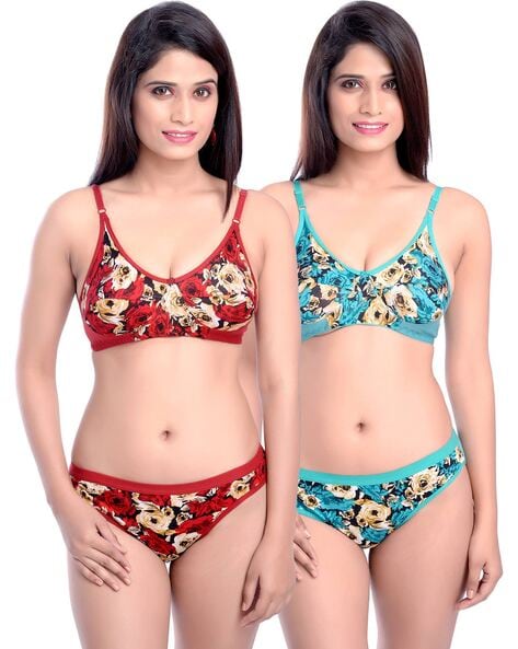 Bra & Panty Sets Printed Manufacturer Of Ladies Undergarments, Low at Rs  37/piece in New Delhi
