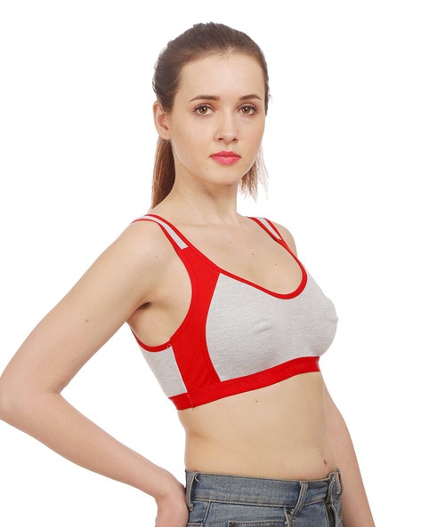 Non Wired Pack of 4 Sports Bra