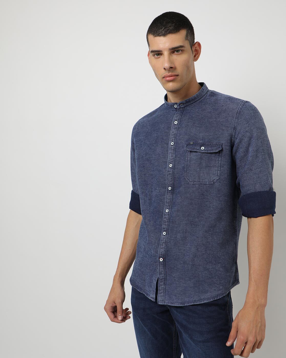 Lee Western Denim Shirt Slim Fit Dark Rinse Wash | ASOS