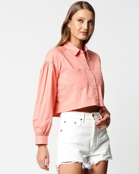 blush pink shirts