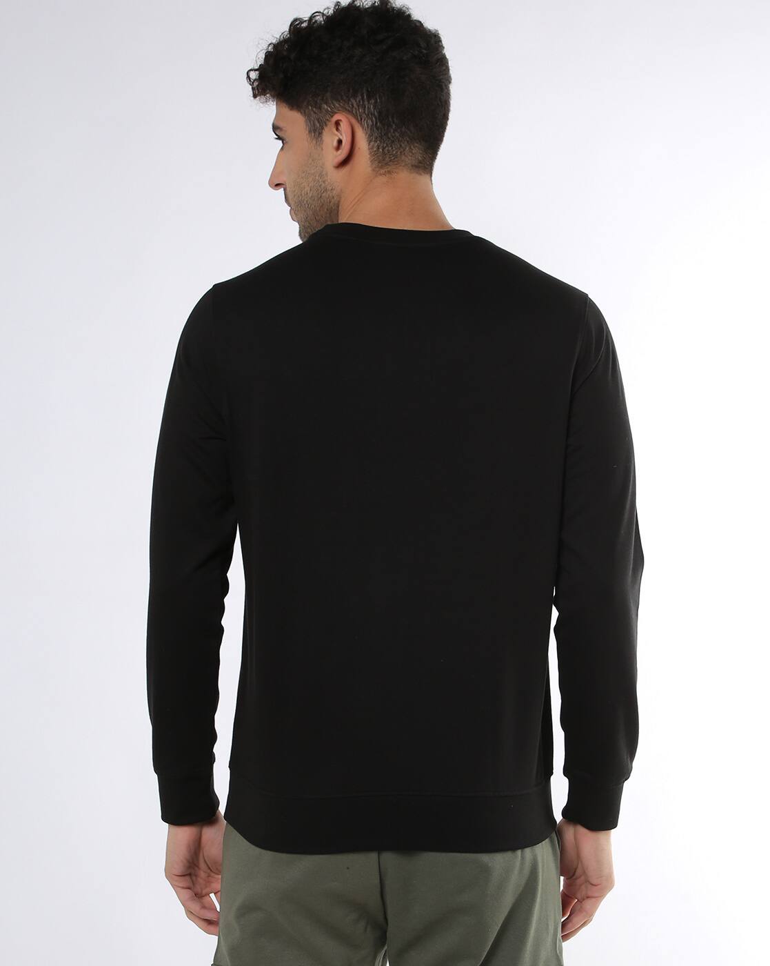 Buy Altheory by AZORTE Brand Print Crew-Neck Sweatshirt Online