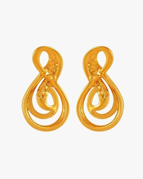 Top gold earrings #studs upto price Rs.5000/ #MridhuzFashionWorld #earrings  - YouTube | Diamond earrings design, Gold earrings designs, Gold earrings  models