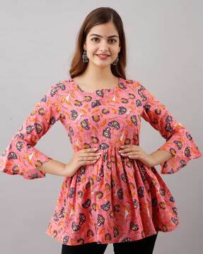 Buy Pink Tops for Women by WOMEN TOUCH 