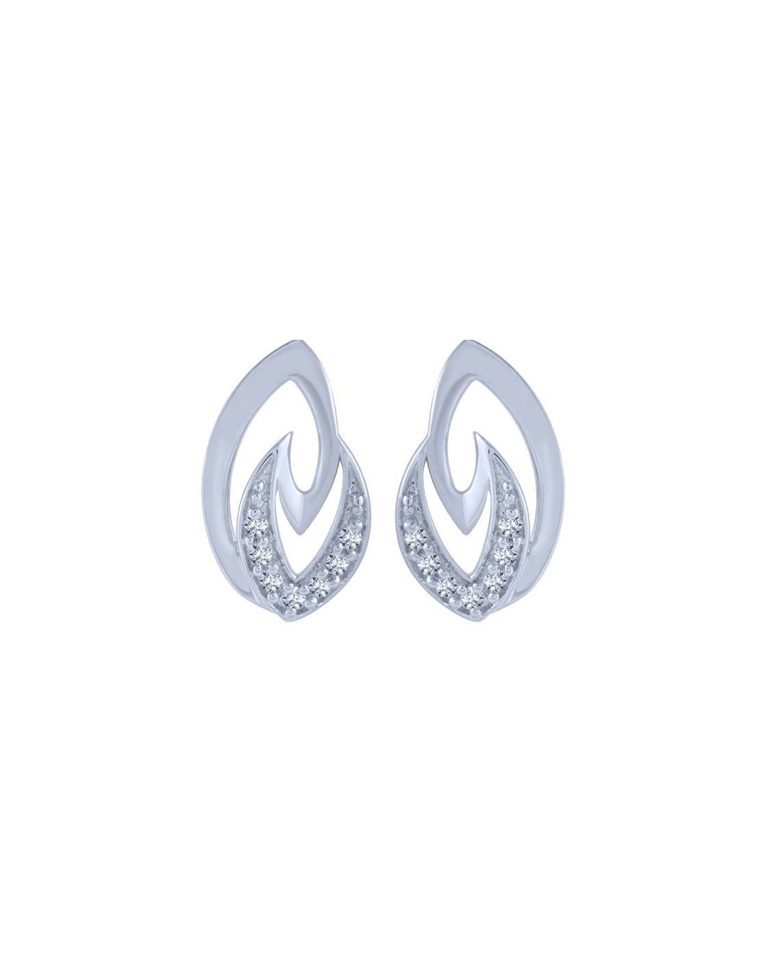 Buy Platinum Earrings PT0432 Online in India  Garner Bears