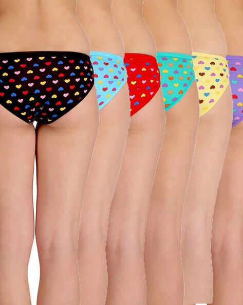 Buy Multicoloured Panties for Women by Arousy Online