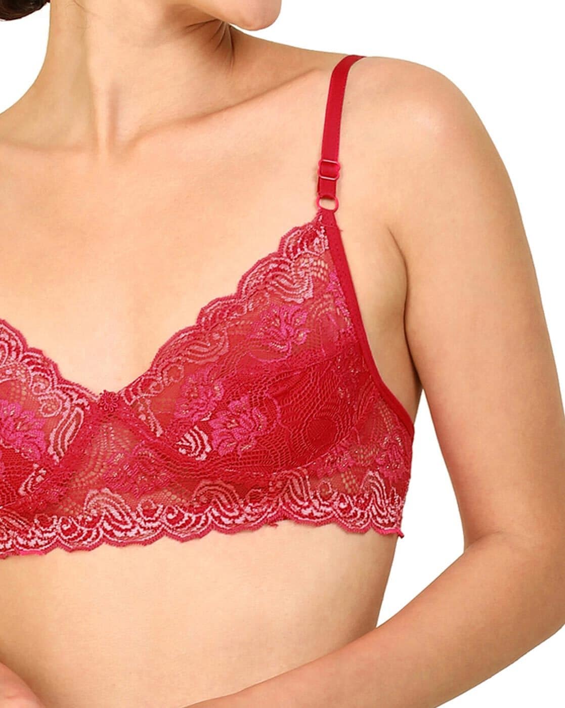 Sexy Lingerie Set Women Lace Three Quarters Adjusted-straps Bra And See-through  Lace Panty at Rs 1056.43, Koramangala, Bengaluru