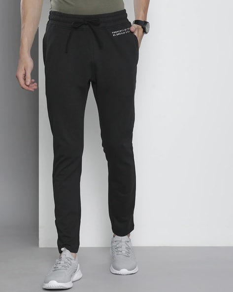 Slim Fit Track Pants with Insert Pockets