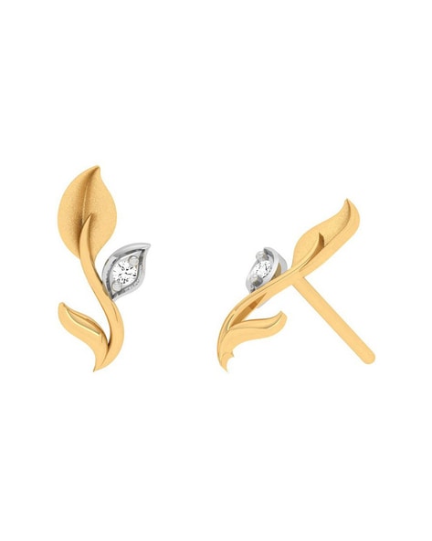 Whirly Miracle Plate Diamond Earrings Online Jewellery Shopping India |  Yellow Gold 18K | Candere by Kalyan Jewellers