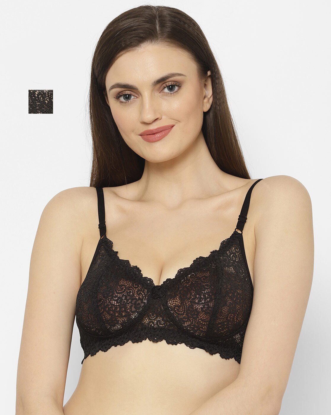 Buy Black Bras for Women by Floret Online